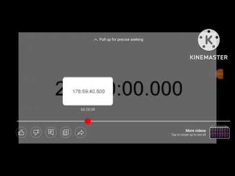 200 hour countdown 1,000,000x speed