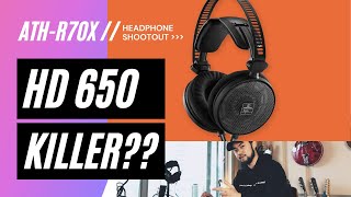 Video thumbnail for ATH-R70X HEADPHONES ARE INSANE (HD 650 KILLER) - Audio Technica VS Sennheiser Shootout Review by Cavemanmasters (Caveman)