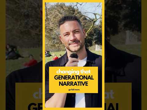 Changing the generational narrative | @GoFailMore street interview