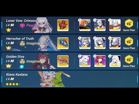 [HI3 Beta v 7.0] Exalted MA - Heimdall (SSS) 47872 - Theresa Luna(S0), GD, HTR(SS0)