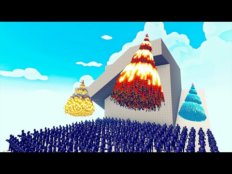 150x BLACK PANTHER vs 4x EVERY GOD - Totally Accurate Battle Simulator TABS