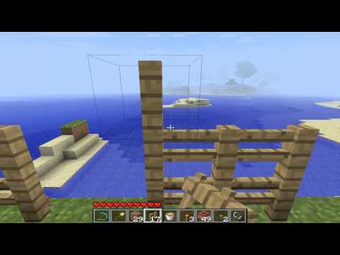 Minecraft Beta 1.7 Tutorial - All Updates [Pistons, Shears & TNT]