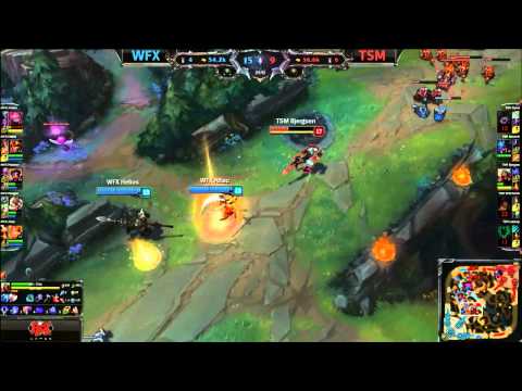 Bjergsen amazing escape [TSM vs Winterfox]