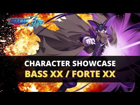 Rockman X DiVE | Forte XX Bass XX | Character Showcase