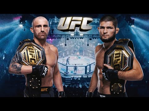 UFC Legends Collide: Volkanovski vs Khabib Nurmagomedov Full Match