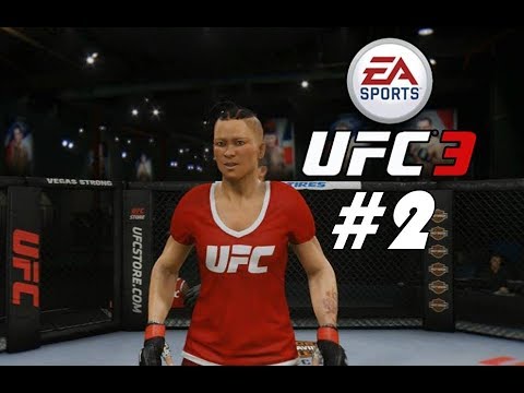 UFC 3 Women's Bantamweight Career Mode Walkthrough Part 2 - THE ULTIMATE FIGHTER!