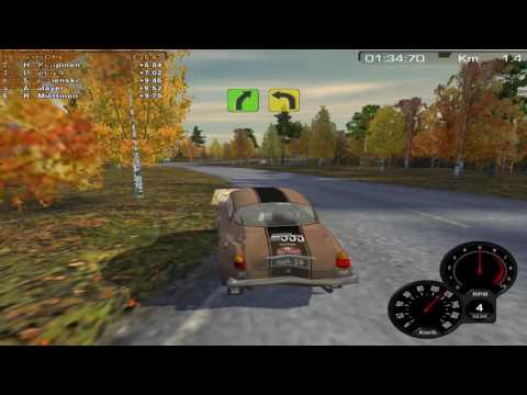 Rally Trophy Walkthrough Part 10 - [Novice] "Finland: Special Stage 3"