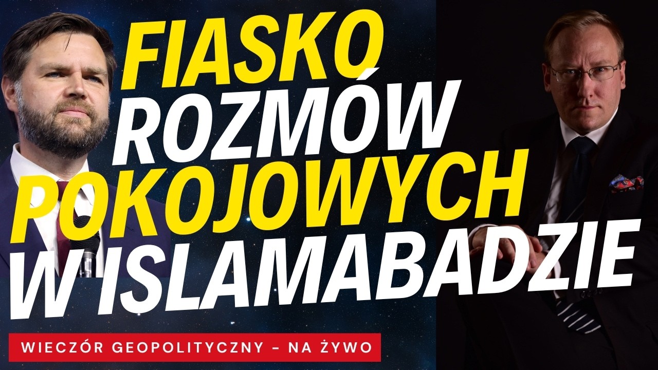 NA ŻYWO: Fiasko rozmów pokojowych w Islamabadzie