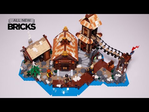 Vidéo LEGO Ideas 21343 : Le Village Viking