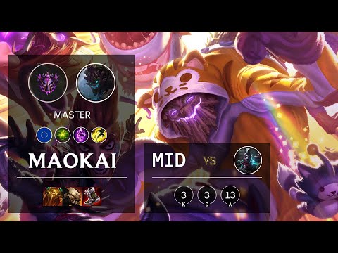 Maokai Mid vs Ekko - EUW Master Patch 10.24