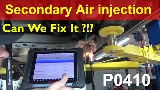 Secondary Air Injection (AIR) system P0410 Can we fix it ?!?