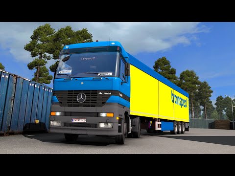 ETS2 1.39 RusMap 2.3.1 Mercedes Actros MP1 Smolensk - Borisoglebsk