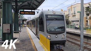 ⁴ᴷ⁶⁰ Los Angeles Metro: L (Gold) Line Train Observations