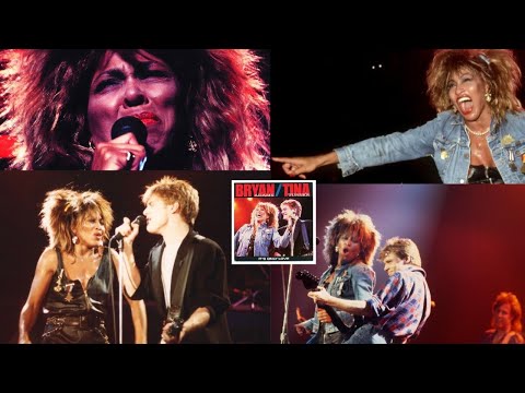 A Tina Turner Tribute with Bryan Adams It's Only Love.Total remastered video full Multi-Media  NEW !