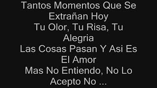 Cristian Castro - Yo Quería (Letra)