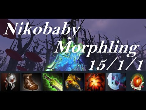 Nikobaby Morphling -MATUMBAMAN's Kills and Participation is only 33%- Alliance vs Secret Full Game2