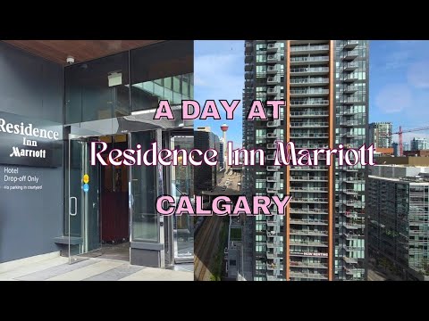 Residence Inn Marriott, Calgary | Hotel Tour Vlog