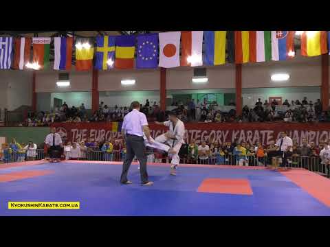 WKB EC 2017 / Final +90kg Bulyskeriia Borys (Ukraine, aka) - Haran  Semen (Ukraine)
