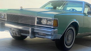 1977 Caprice Classic starter swap and coldstart Raw and uncut!!!😅