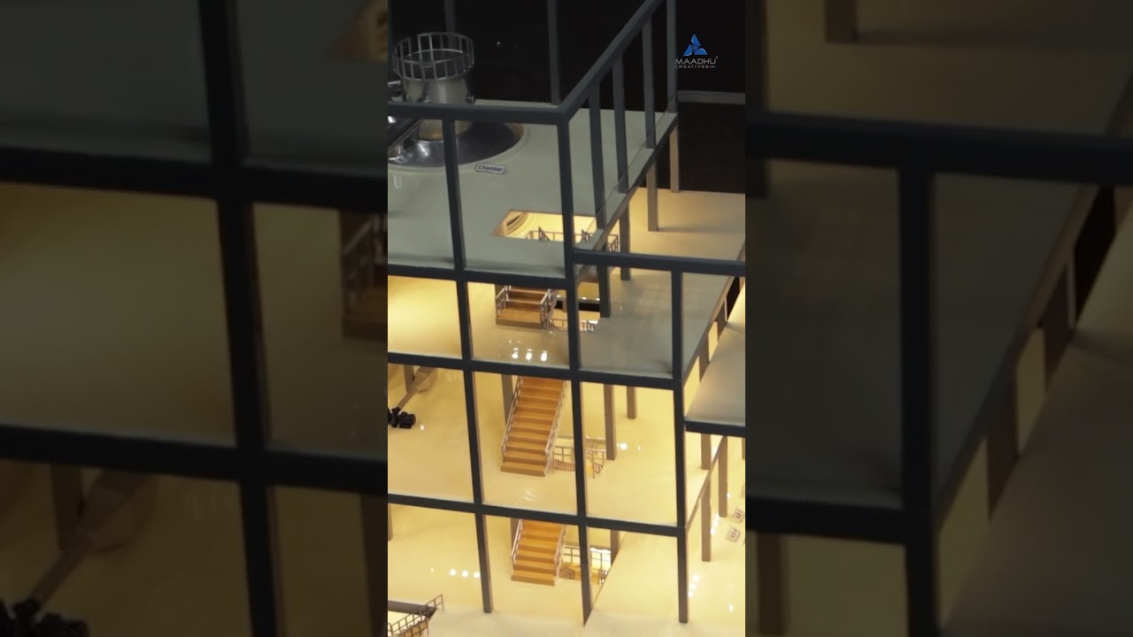 Industrial Milk Plant Factory Model – Completed for Chennai Client