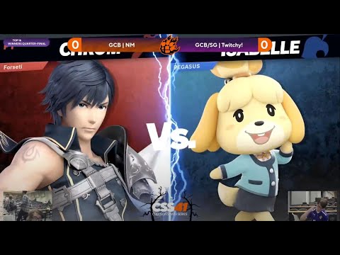 Clemson Smash Series 41 - WQ - GCB | NM (Chrom) vs. GCB | Twitchy! (Isabelle, Sora) - SSBU
