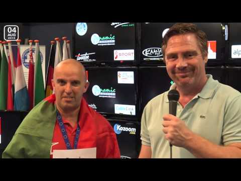 Correia defended his title while Moscetti took her first Championship