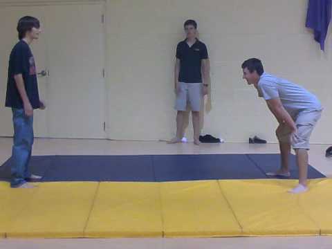 Grappling: Austin vs Josh