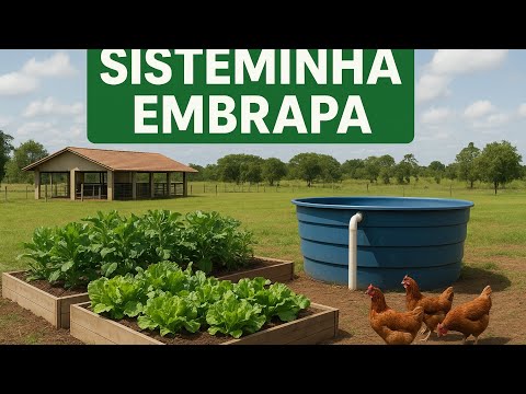 Sisteminha Embrapa em pequenos espaço!