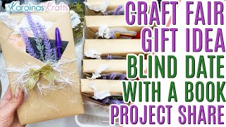 Blind Date with a Book Project Share, What I Made for my Craft Fair