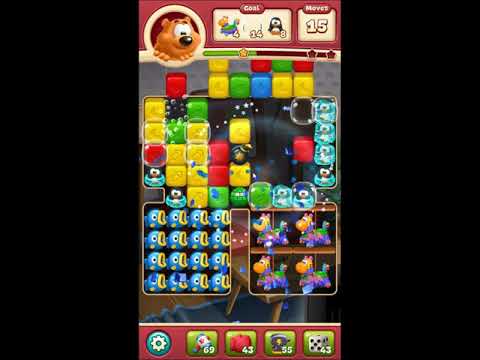 Toon Blast Level 2867 - NO BOOSTERS 🐻🐺🐱 | SKILLGAMING ✔️