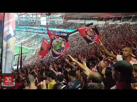 Gritos da torcida do Flamengo contra o Botafogo - Carioca 2025