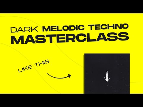 How to make DARK MELODIC TECHNO! 🌑⚡️