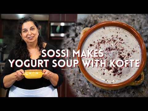 ARMENIAN YOGURT SOUP WITH KOFTE | MADZOUNOV KOFTE