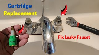 Glacier Bay Faucet Cartridge Replacement | Fix Leaky Faucet