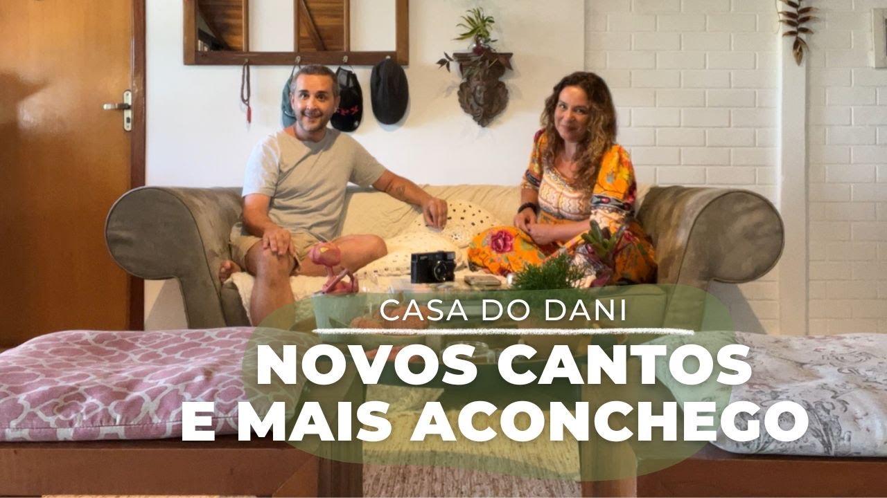 CASA COM MAIS ACONCHEGO E INTEGRAÇÃO, O QUE ERA UM PROBLEMA E TROUXE NOVAS POSSIBILIDADES