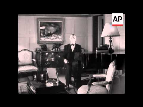 INTERVIEW WITH MAURICE CHEVALIER - SOUND