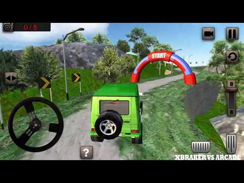 Offroad Jeep Driving & Racing Simulator 2019 - Green Jeep 4x4 Driving - Android GamePlay 3D