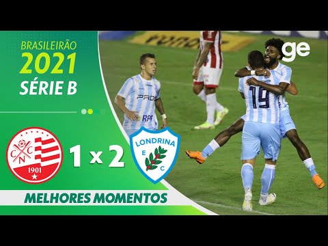 Gols e lances de Náutico x Londrina