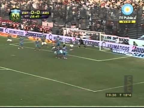 Gol de Estudiantes: ST 28' H. López.