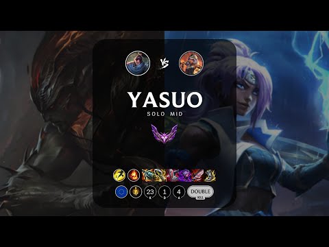 Yasuo Mid vs Qiyana - EUW Master Patch 14.7