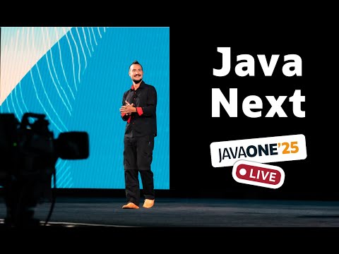 Java Next Live From Javaone 2025