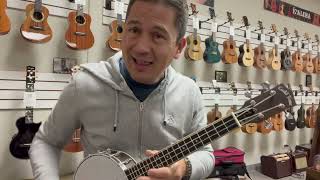 Video thumbnail for Gold Tone BUT Tenor Banjolele Ukulele Demo/Review at Aloha City Ukes by Aloha City Ukes