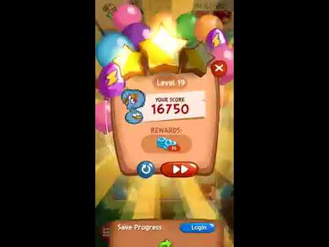 Angry Birds Blast Level 19 Score 16750! Addictive Game