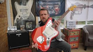 Video thumbnail for Squier By Fender Vintage Modified Jaguar Candy Apple Red Review by The Guitar Manifesto