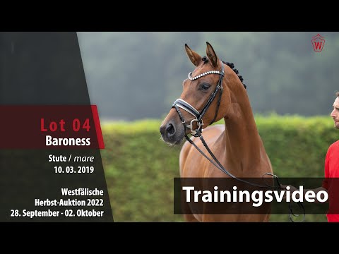 Herbst-Auktion Training Lot 4 Baroness Stute v. Benicio - Van Vivaldi