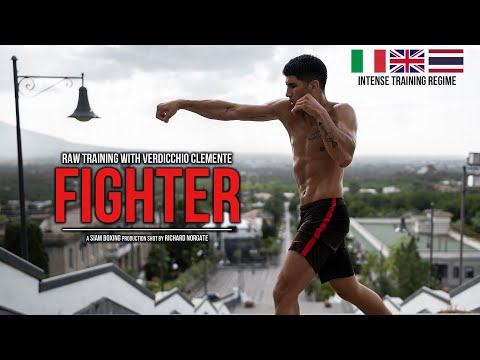 Fighter: Raw training with Verdicchio Clemente - INTENSE MUAY THAI TRAINING REGIME