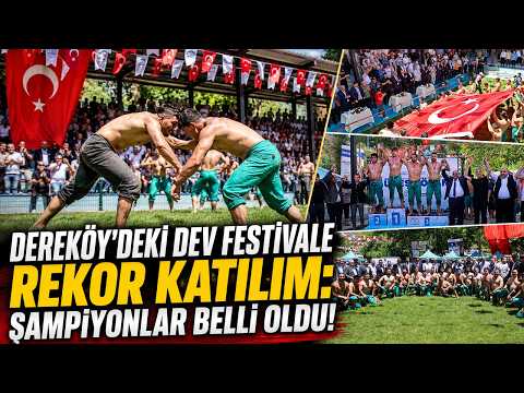 Kahramanmaraş'ta tarihi güreş şöleni: Ödüller dağıtıldı