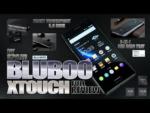 Bluboo Xtouch (Review) 5" FHD, Front Fingerprint, CNC Metalframe - Video by s7yler