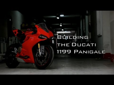 Ducati 1199 Panigale assembly line
