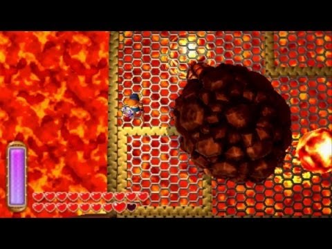 The Legend of Zelda: A Link Between Worlds - 100% Walkthrough Part 21 - Turtle Rock (All Treasures)